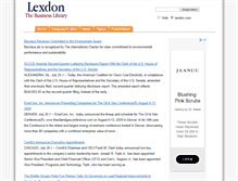 Tablet Screenshot of lexdon.com
